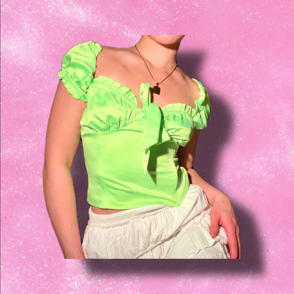GREEN I.AM.GIA NAOMI TOP💕